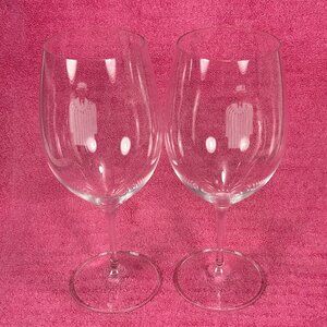 Pair of beautiful RIEDEL 32oz X-large wine glasses